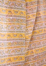 Kavya / A Mul Cotton Handblock Saree - Image 4