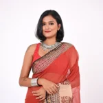 Meera / A Kota Doria Handblock Saree