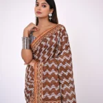 Avantika / A Chanderi Silk Handblock Saree