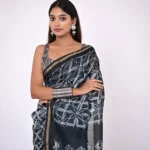 Tara / A Chanderi Silk Shibori Saree