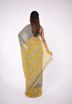 Kaveri / A Kota Doriya Handblock Saree - Image 3