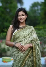 Vanya / A Chanderi Silk Shibori Saree - Image 2