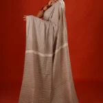 Lata / A Mul Cotton Hand Block Printed Saree