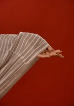 Lata / A Mul Cotton Hand Block Printed Saree - Image 4
