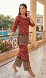 Morikabync Tunic Palazzos Co-ords Set (NC0010) - Image 3