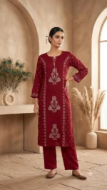 MORIKBYNC Tunic Pant Co-ords Set